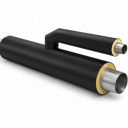 Тройник параллельный ППУ-ПЭ d 325х133 Тип 1 из черной трубы