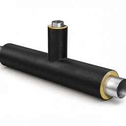 Тройник стандартный ППУ-ПЭ d 45х32 из черной трубы