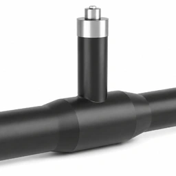 Кран шаровой ППУ-ПЭ d 630 Тип 2 из черной трубы