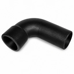 Колено раструб-гладкий конец УРГ ВЧШГ d 100 RJ (VRS) битумный лак и ЦПП литое ГОСТ 5525-88
